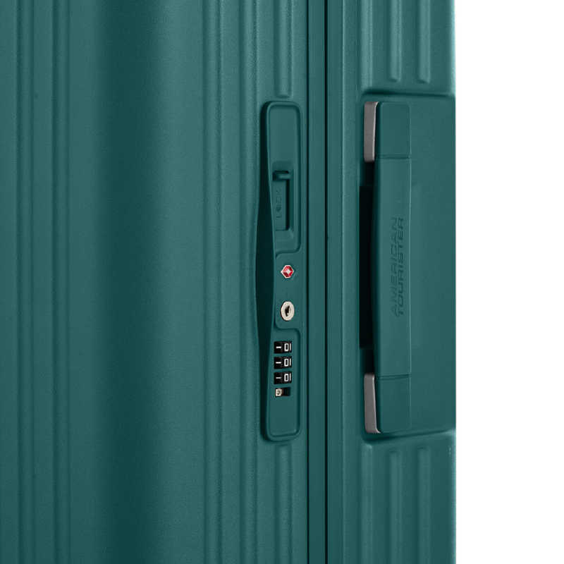 アメリカンツーリスター　ストッパー付スーツケース スピナー75 Lサイズ フレームタイプ ロケーション LOCKATION ［TSAロック搭載］ パイングリーン　QI9＊22007