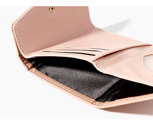 二つ折り財布 レディース ミニ財布 安い プチプラ 春財布 開運 ホワイトデ－ 本革 財布 パールグレイ コンパクトでおしゃれ！人気のレディース二つ折り財布｜プチプラから