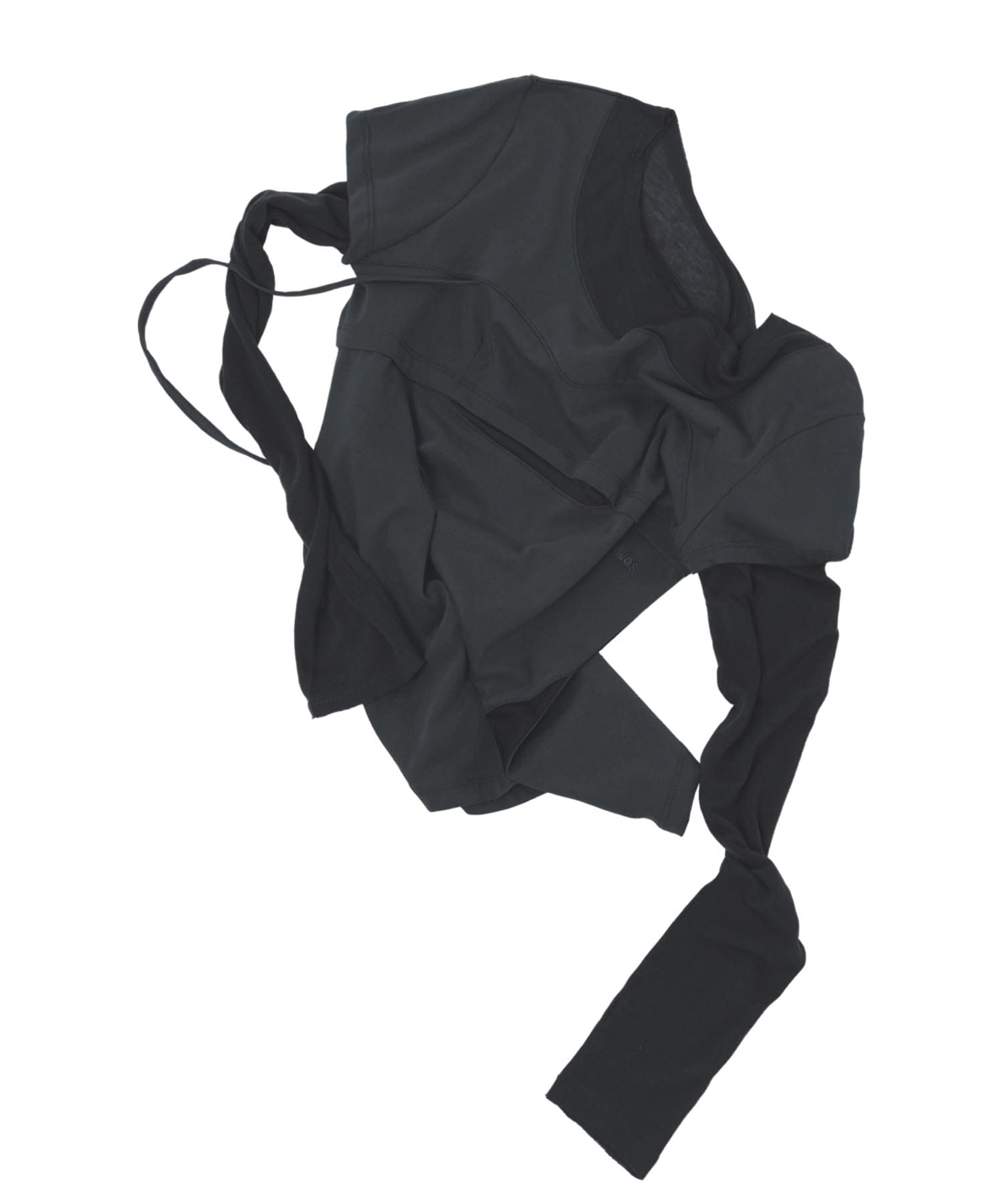 トップス ojos Layered Shoulder Strap MUSINSA公式 | OJOS Layered Shoulder Strap Long Sleeves