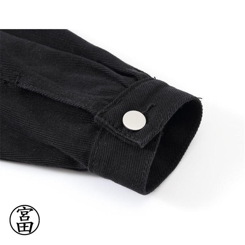 デニムジャケット デニム レディース ジャケット ジャンパー 長袖 無地 トップス ホワイト ブラック カジュアル シンプル ゆったり おしゃれ プレゼント お出かけ デニムジャケット