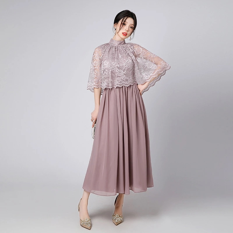 パーティードレス ケープスリーブ オケージョンドレス マザーズドレス 結婚式 イブニングドレス Aライン 体型カバー ロングドレス お呼ばれ 二次会 レディース 謝恩会 ピアノ発表会 かわい パーティードレス ケープスリーブ オケージョンドレス マザーズドレス 結婚式 イブニングドレス Aライン 体型カバー ロングドレス お呼ばれ 二次会 レディース 謝恩会 ピアノ発表会 かわい