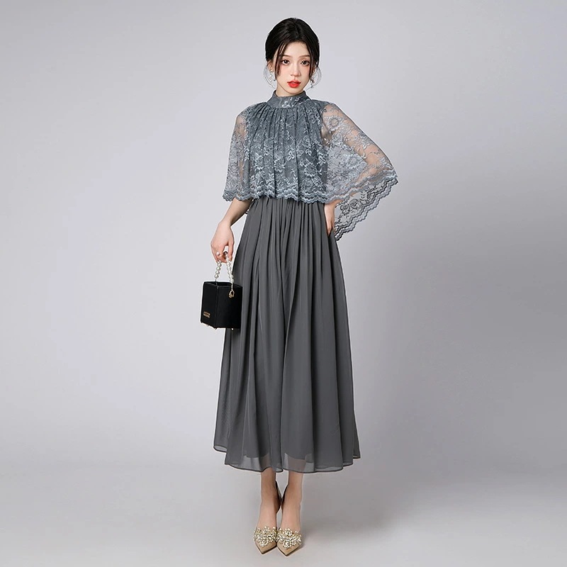 パーティードレス ケープスリーブ オケージョンドレス マザーズドレス 結婚式 イブニングドレス Aライン 体型カバー ロングドレス お呼ばれ 二次会 レディース 謝恩会 ピアノ発表会 かわい パーティードレス ケープスリーブ オケージョンドレス マザーズドレス 結婚式 イブニングドレス Aライン 体型カバー ロングドレス お呼ばれ 二次会 レディース 謝恩会 ピアノ発表会 かわい