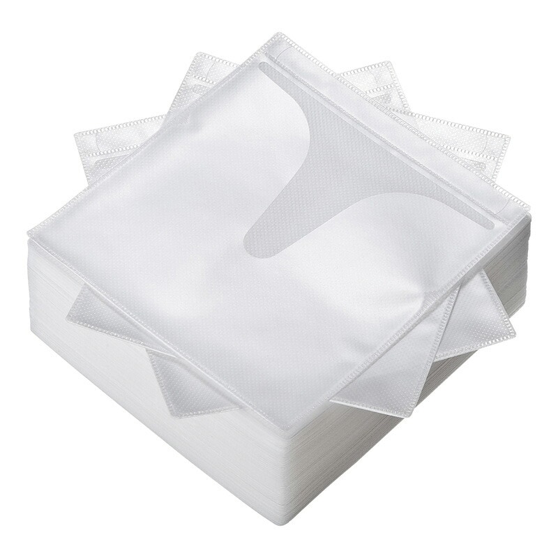 （まとめ買い）DVD CD不織布ケース 100枚入り ホワイト FCD-FN100WN [x3]