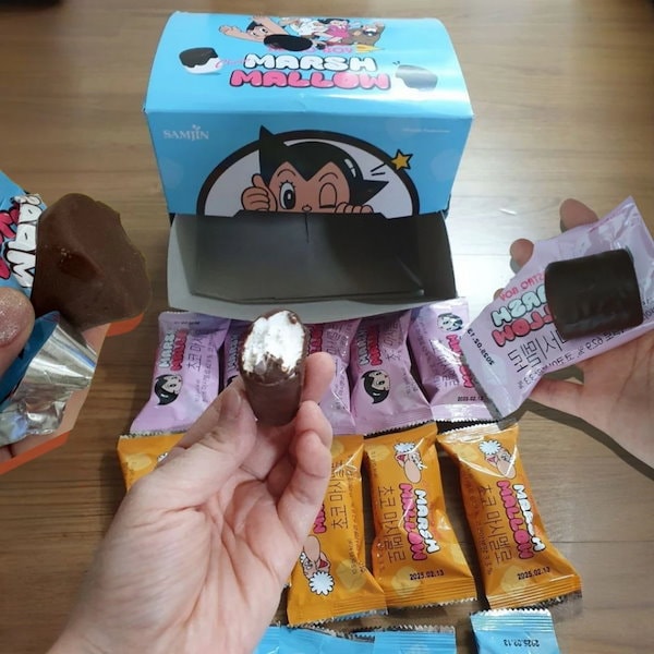 Qoo10] ハリボー 【正規品】チョコマシュマロ ソフトキッス