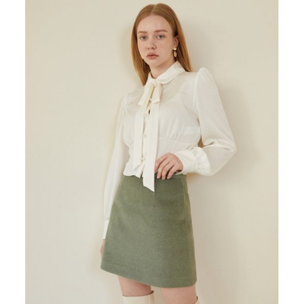 FREIHEIT (フライハイト) モダンダートミニスカート (エメラルドグリーン) FREIHEIT (フライハイト) モダンダートミニスカート (エメラルドグリーン)