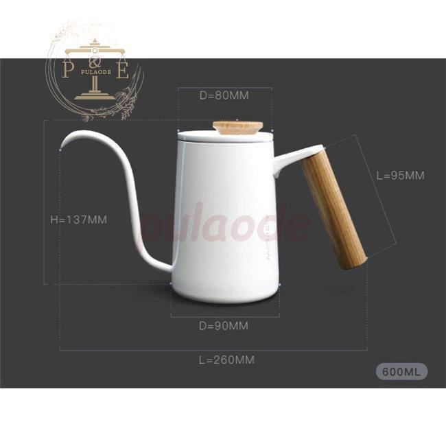 コーヒーポット ドリップポット 350ml/600ml コーヒー器具 木製手持ち ステンレス 細口 ドリップケトル ハンドドリップ ファイン口ポット コーヒーポット ドリップポット 350ml/600ml コーヒー器具 木製手持ち ステンレス 細口 ドリップケトル ハンドドリップ ファイン口ポット