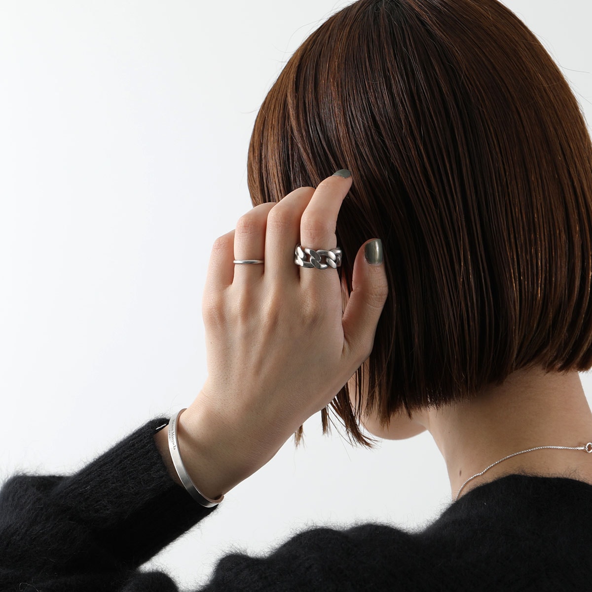 MAISON MARGIELA メゾンマルジェラ リング SI8UQ0004 SV0130 レディース メンズ インターロッキングチェーン 指輪 アクセサリー 951 【mega】 MAISON MARGIELA メゾンマルジェラ リング SI8UQ0004 SV0130 レディース メンズ インターロッキングチェーン 指輪 アクセサリー 951 【mega】