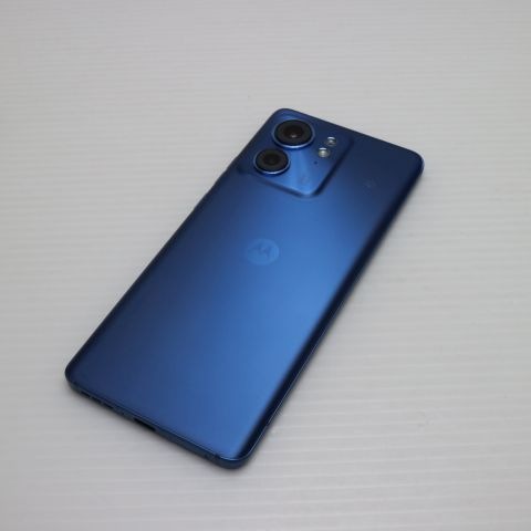SIMフリースマホ モトローラエッジ40 ルナブルー 超美品