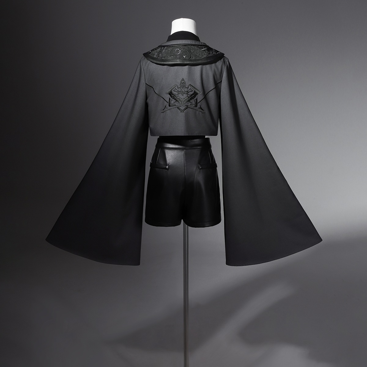 正規品デザイン黒羊研究社暗黒ゴシック騎士マントジャケットパンツセットoc 正規品デザイン黒羊研究社暗黒ゴシック騎士マントジャケットパンツセットoc