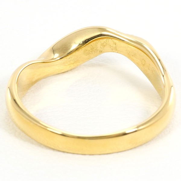 K18 18金 YG イエローゴールド リング 指輪 11号 ダイヤ 0.12 ジュエリー 中古 K18 18金 YG イエローゴールド リング 指輪 11号 ダイヤ 0.12 ジュエリー 中古