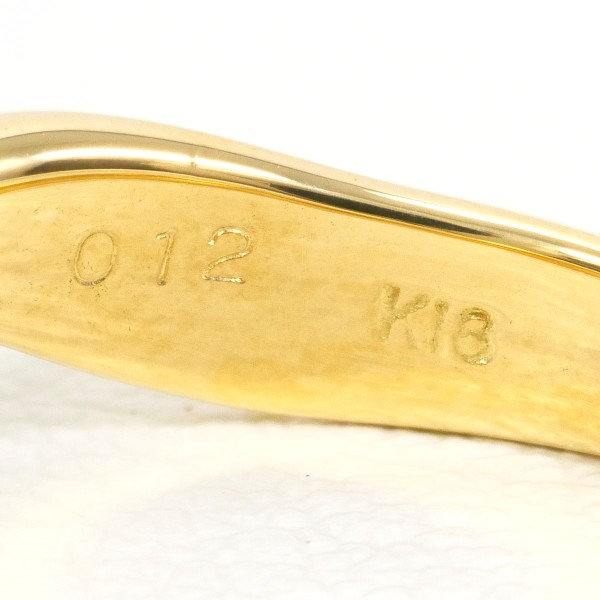 K18 18金 YG イエローゴールド リング 指輪 11号 ダイヤ 0.12 ジュエリー 中古 K18 18金 YG イエローゴールド リング 指輪 11号 ダイヤ 0.12 ジュエリー 中古