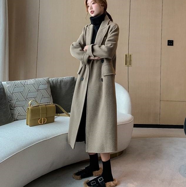 k00859 ロング丈 ... : レディース服 ウール コート 人気SALE