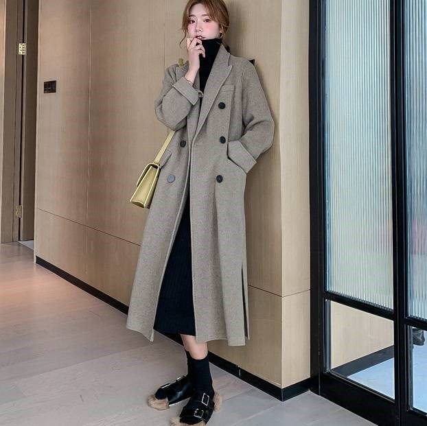k00859 ロング丈 ... : レディース服 ウール コート 人気SALE