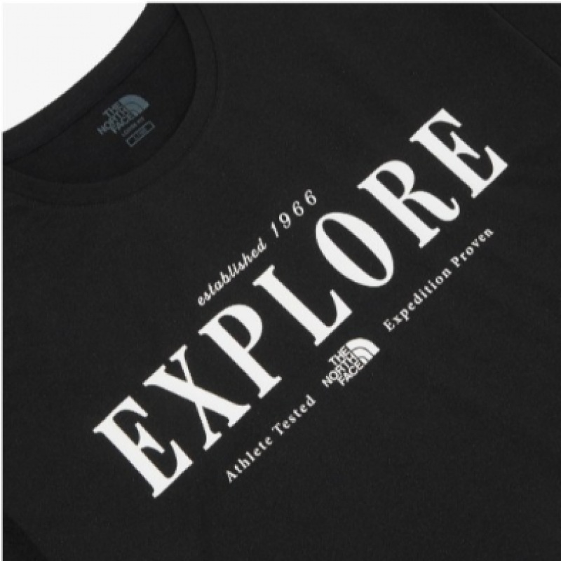 ザ・ノース・フェイス NT7UQ06J ホワイトレーベル・エクスプロアショートスリーブラウンドTシャツ
