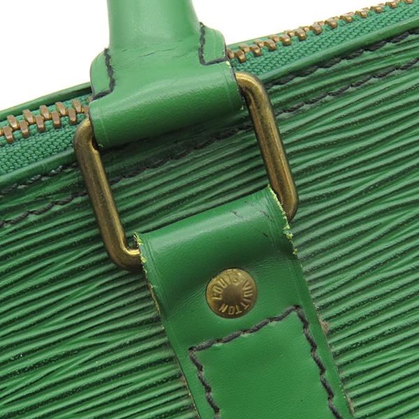 ルイヴィトン LOUIS VUITTON ボストンバッグ キーポル 55 エピレザー ボルネオグリーン ゴールド金具 緑 M42954 ML0990【中古】