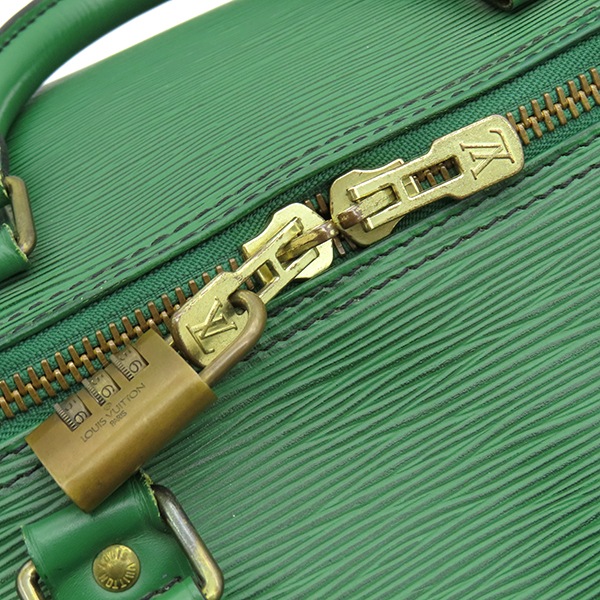 ルイヴィトン LOUIS VUITTON ボストンバッグ キーポル 55 エピレザー ボルネオグリーン ゴールド金具 緑 M42954 ML0990【中古】