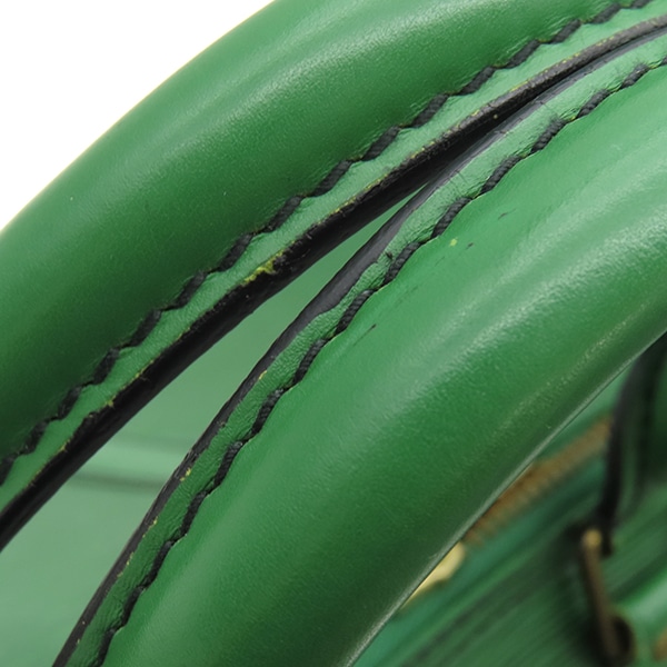 ルイヴィトン LOUIS VUITTON ボストンバッグ キーポル 55 エピレザー ボルネオグリーン ゴールド金具 緑 M42954 ML0990【中古】