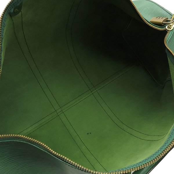 ルイヴィトン LOUIS VUITTON ボストンバッグ キーポル 55 エピレザー ボルネオグリーン ゴールド金具 緑 M42954 ML0990【中古】