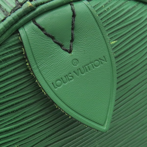 ルイヴィトン LOUIS VUITTON ボストンバッグ キーポル 55 エピレザー ボルネオグリーン ゴールド金具 緑 M42954 ML0990【中古】