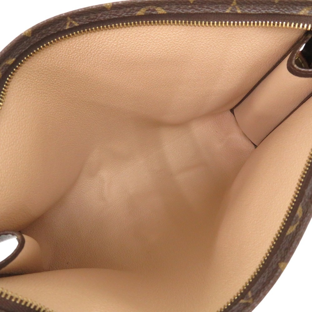 美品 ポッシュ トワレ ワールドツアー モノグラム M41438 クラッチバッグ モノグラムキャンバス ブラウン LV 1264【中古】 ユニセックス 美品 ポッシュ トワレ ワールドツアー モノグラム M41438 クラッチバッグ モノグラムキャンバス ブラウン LV 1264【中古】 ユニセックス