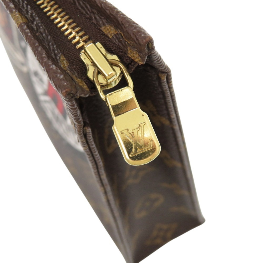 美品 ポッシュ トワレ ワールドツアー モノグラム M41438 クラッチバッグ モノグラムキャンバス ブラウン LV 1264【中古】 ユニセックス 美品 ポッシュ トワレ ワールドツアー モノグラム M41438 クラッチバッグ モノグラムキャンバス ブラウン LV 1264【中古】 ユニセックス