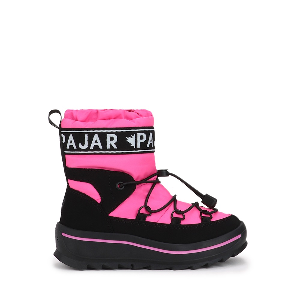 カナダ防寒ギャラクシープレミアムブーツネオンピンクキッズ カナダ防寒ギャラクシープレミアムブーツネオンピンクキッズ
