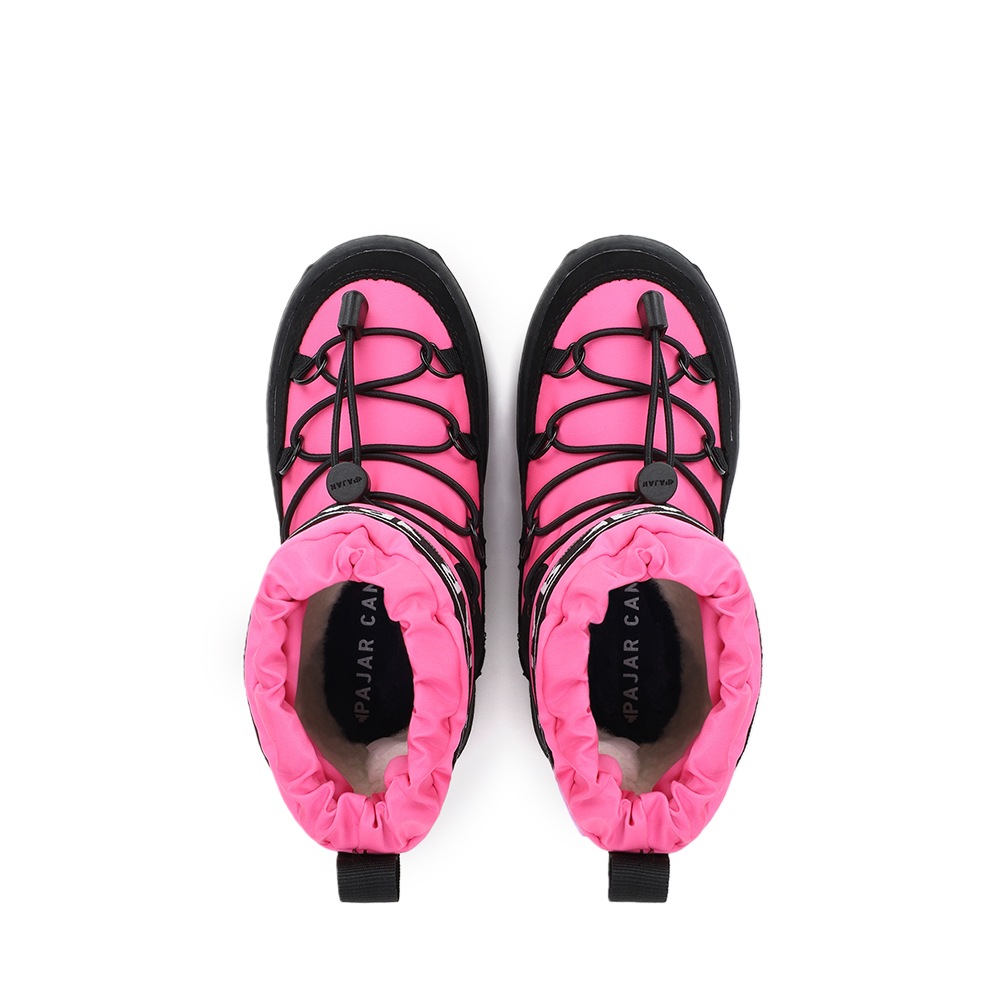 カナダ防寒ギャラクシープレミアムブーツネオンピンクキッズ カナダ防寒ギャラクシープレミアムブーツネオンピンクキッズ