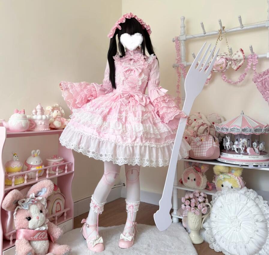 ジャンパースカート ロリータワンピース フリルワンピース 甘ロリータ 甘ロリ ロリータ風ワンピ エレガント Lolita 華やか ロリータ服 リボン チュール 可愛いコスチューム ゴスロリ コスプレ衣 ジャンパースカート ロリータワンピース フリルワンピース 甘ロリータ 甘ロリ ロリータ風ワンピ エレガント Lolita 華やか ロリータ服 リボン チュール 可愛いコスチューム ゴスロリ コスプレ衣