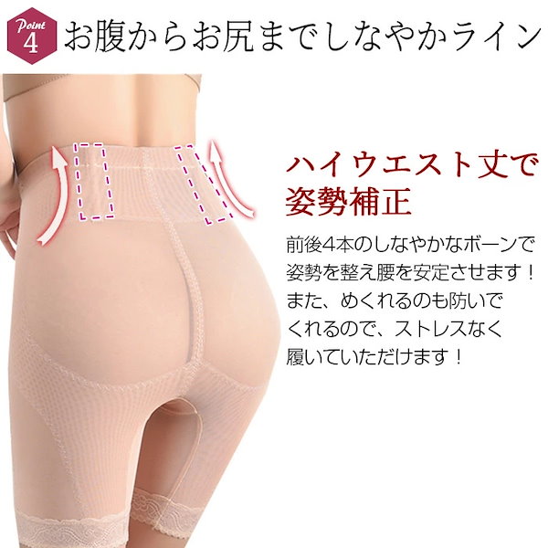 Qoo10] 補正下着 ガードル ボディシェイパー コ