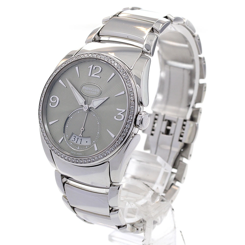 パルミジャーニフルリエ PARMIGIANI FLEURIER RFC273-0065600-B00002 トンダメトロポロタン ダイヤベゼル 自動巻き レディース _842415【中古】 パルミジャーニフルリエ PARMIGIANI FLEURIER RFC273-0065600-B00002 トンダメトロポロタン ダイヤベゼル 自動巻き レディース _842415【中古】