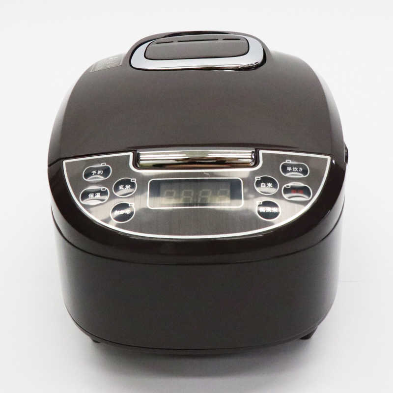 ヒロコーポレーション　ワンタッチ炊飯器 Modere ブラウン　HK-RC554BR