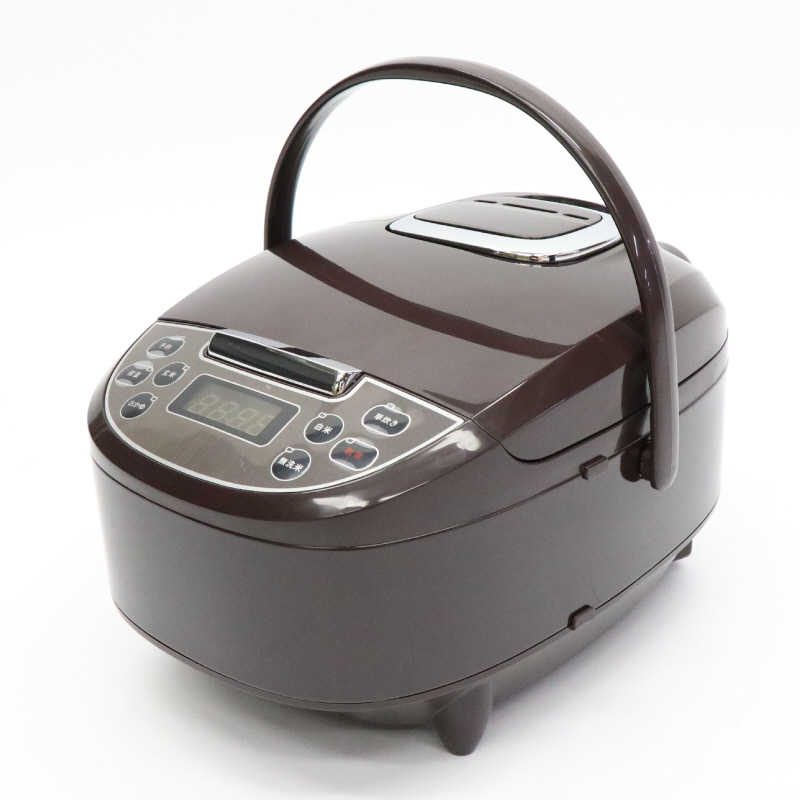 ヒロコーポレーション　ワンタッチ炊飯器 Modere ブラウン　HK-RC554BR