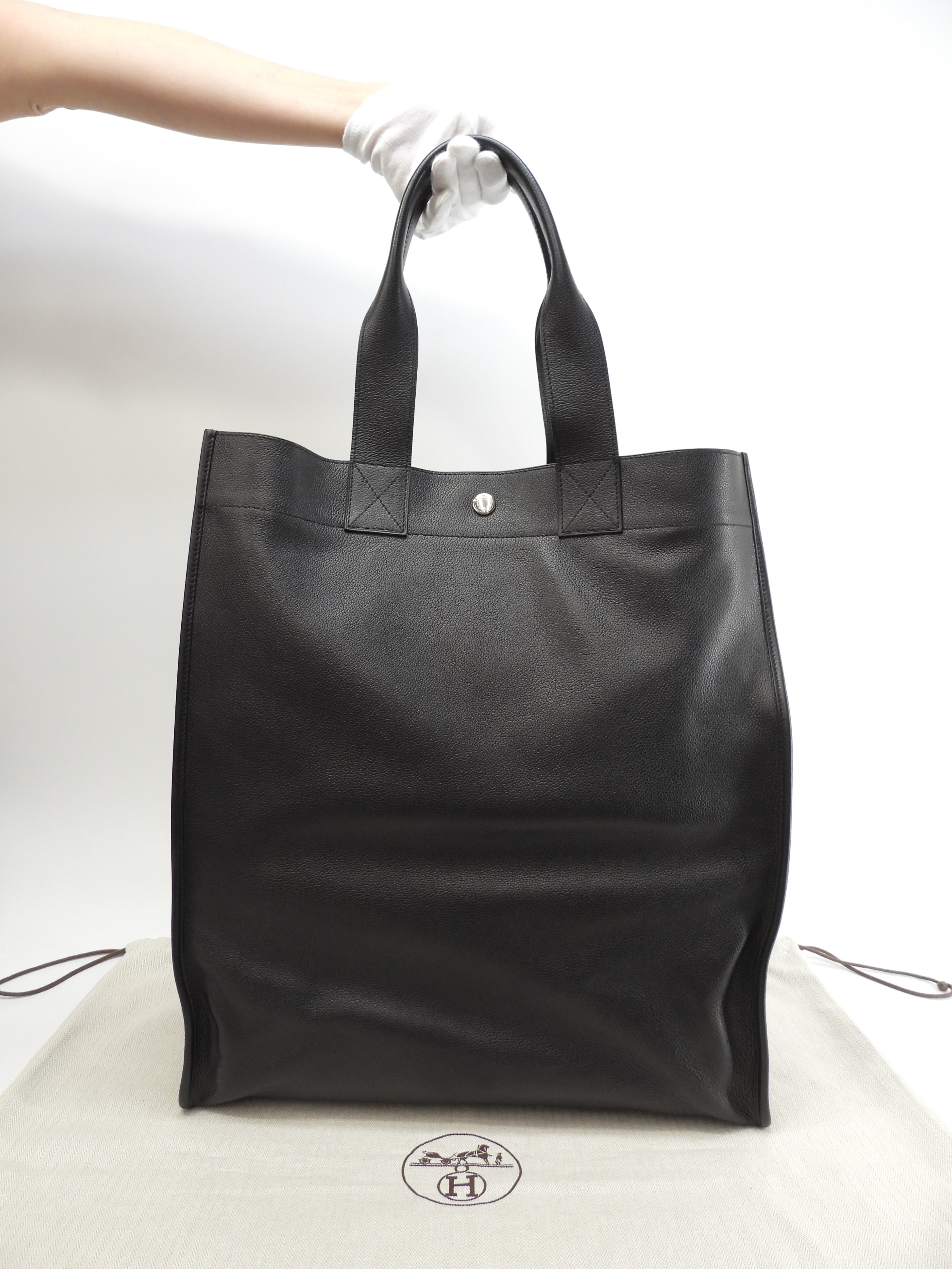 サックベルラン縦長 トートバッグ レザー黒 メンズ ショルダーバッグ@K 2 サックベルラン縦長 トートバッグ レザー黒 メンズ ショルダーバッグ@K 2