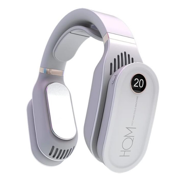 ネックペルチェ NK-P01 キヨラカ 首かけ ネックファン 一年保証 夏冬兼用 熱中症対策 首元 冷却 加熱 首 ネック バッテリー 軽量 ネッククーラー ネックヒーター