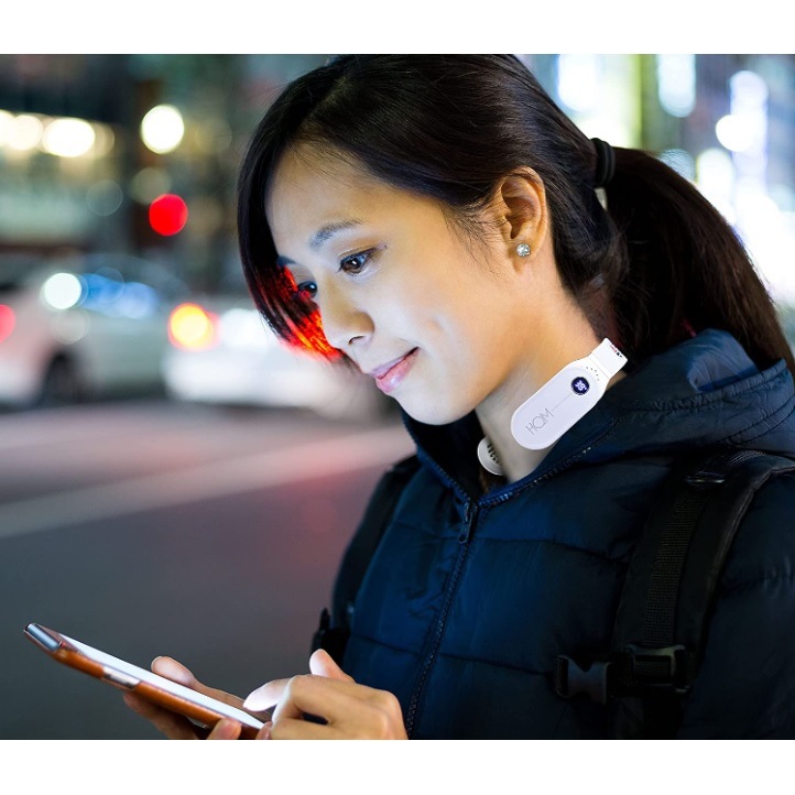 ネックペルチェ NK-P01 キヨラカ 首かけ ネックファン 一年保証 夏冬兼用 熱中症対策 首元 冷却 加熱 首 ネック バッテリー 軽量 ネッククーラー ネックヒーター