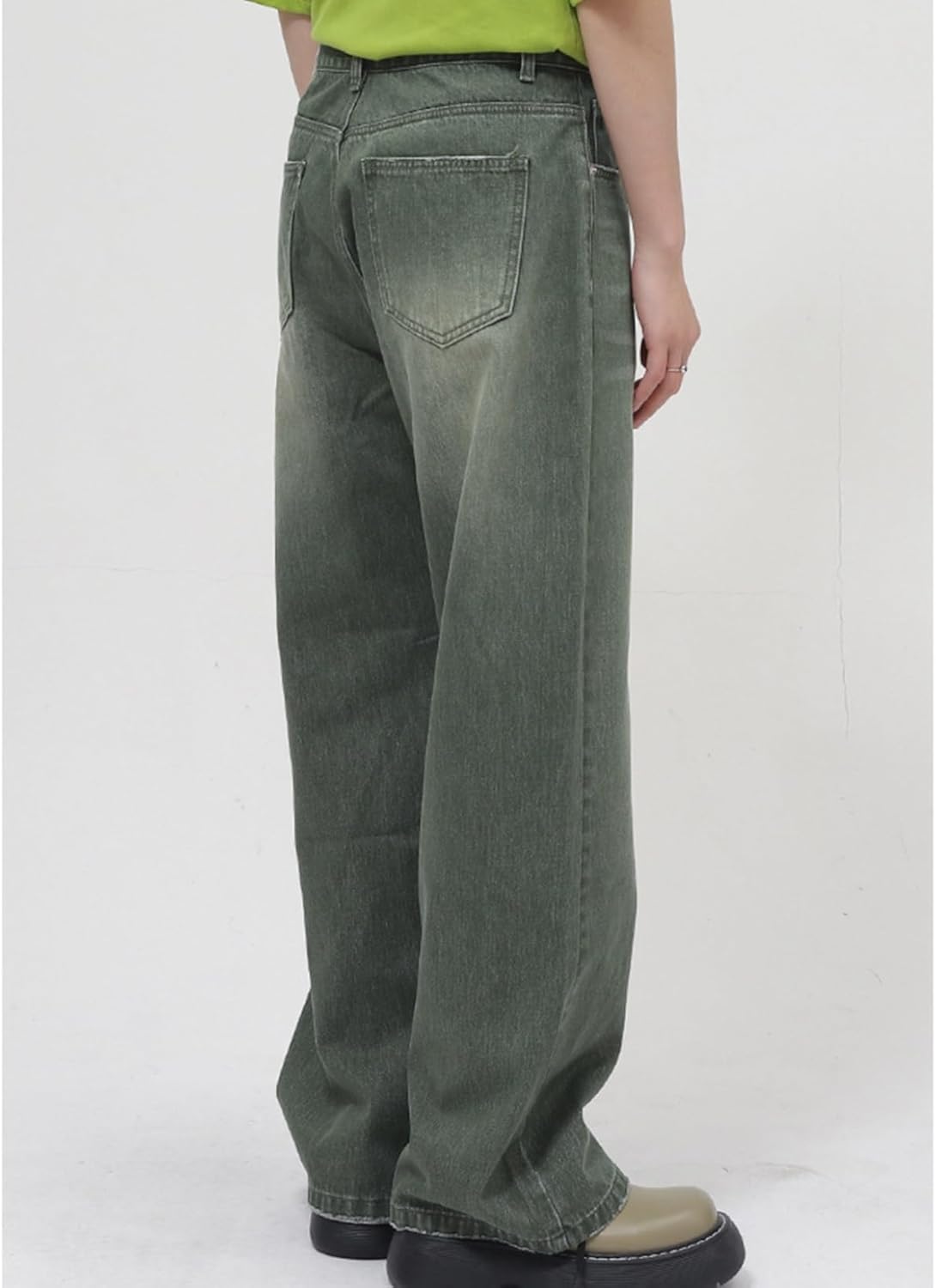 ジーパン デニムパンツ ズボン ロングパンツ メンズ 大人 男女兼用 ワイドデニム へやぎ ウォッシュ加工 厚い 立体裁断 ストリート系 大きいサイズ カッコイイ 秋用 春秋 バイカージーン