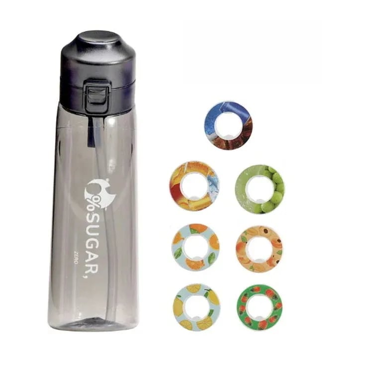 【1つ買うと1つ無料】【メガ割】ウォーターボトル 7種類香り付き エアボトルアップ フレーバーポッドパック カロリー0のフレーバーウォーター 650ml 糖質0 フィットネス スポーツカップ ペットボ