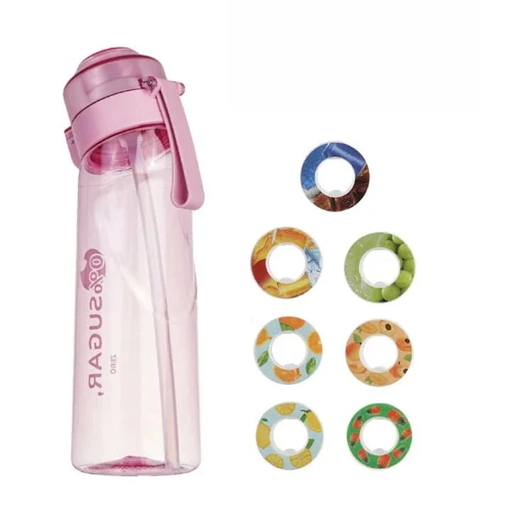 【1つ買うと1つ無料】【メガ割】ウォーターボトル 7種類香り付き エアボトルアップ フレーバーポッドパック カロリー0のフレーバーウォーター 650ml 糖質0 フィットネス スポーツカップ ペットボ