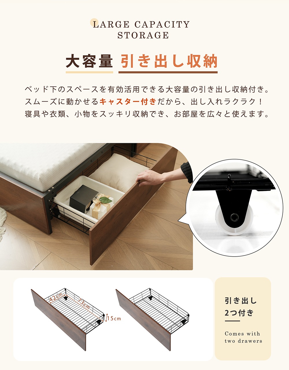 新作】【ホワイト】 パイプベッドベッド 折りたたみ ベッドベッド