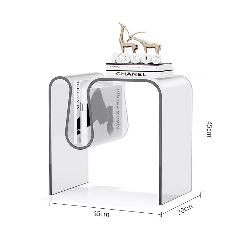 アクリル製のソファ用小さなサイドテーブルリビングのシンプルでモダンなクリエイティブなティーテーブル アクリル製のソファ用小さなサイドテーブルリビングのシンプルでモダンなクリエイティブなティーテーブル