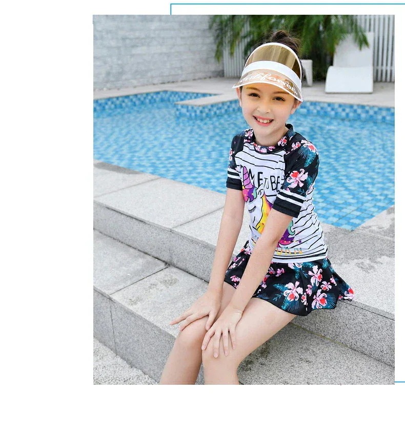 水着 女児用 セパレート スカート 学生水着 子供 上下セット 女の子水着 プリンセス キッズ水着 水遊び ジュニア 子供水着 キュー ユニコーン 女の子 【7月の新作特典】ジュニア 2点セット 水着 水着 女児用 セパレート スカート 学生水着 子供 上下セット 女の子水着 プリンセス キッズ水着 水遊び ジュニア 子供水着 キュー ユニコーン 女の子 【7月の新作特典】ジュニア 2点セット 水着