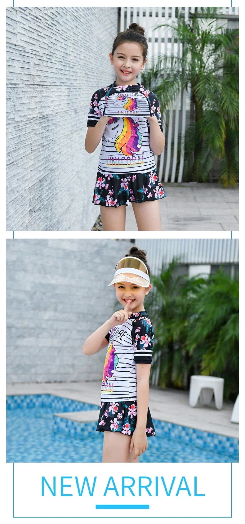 水着 女児用 セパレート スカート 学生水着 子供 上下セット 女の子水着 プリンセス キッズ水着 水遊び ジュニア 子供水着 キュー ユニコーン 女の子 【7月の新作特典】ジュニア 2点セット 水着 水着 女児用 セパレート スカート 学生水着 子供 上下セット 女の子水着 プリンセス キッズ水着 水遊び ジュニア 子供水着 キュー ユニコーン 女の子 【7月の新作特典】ジュニア 2点セット 水着