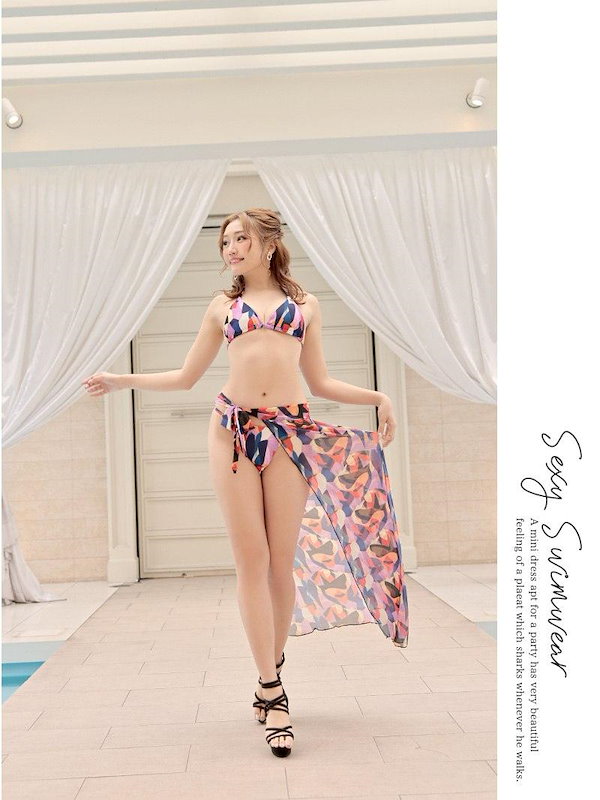 最終値下げ/三愛水着/ホルターネック/ビキニ Qoo10] 水着 ホルターネックビキニ レディース水