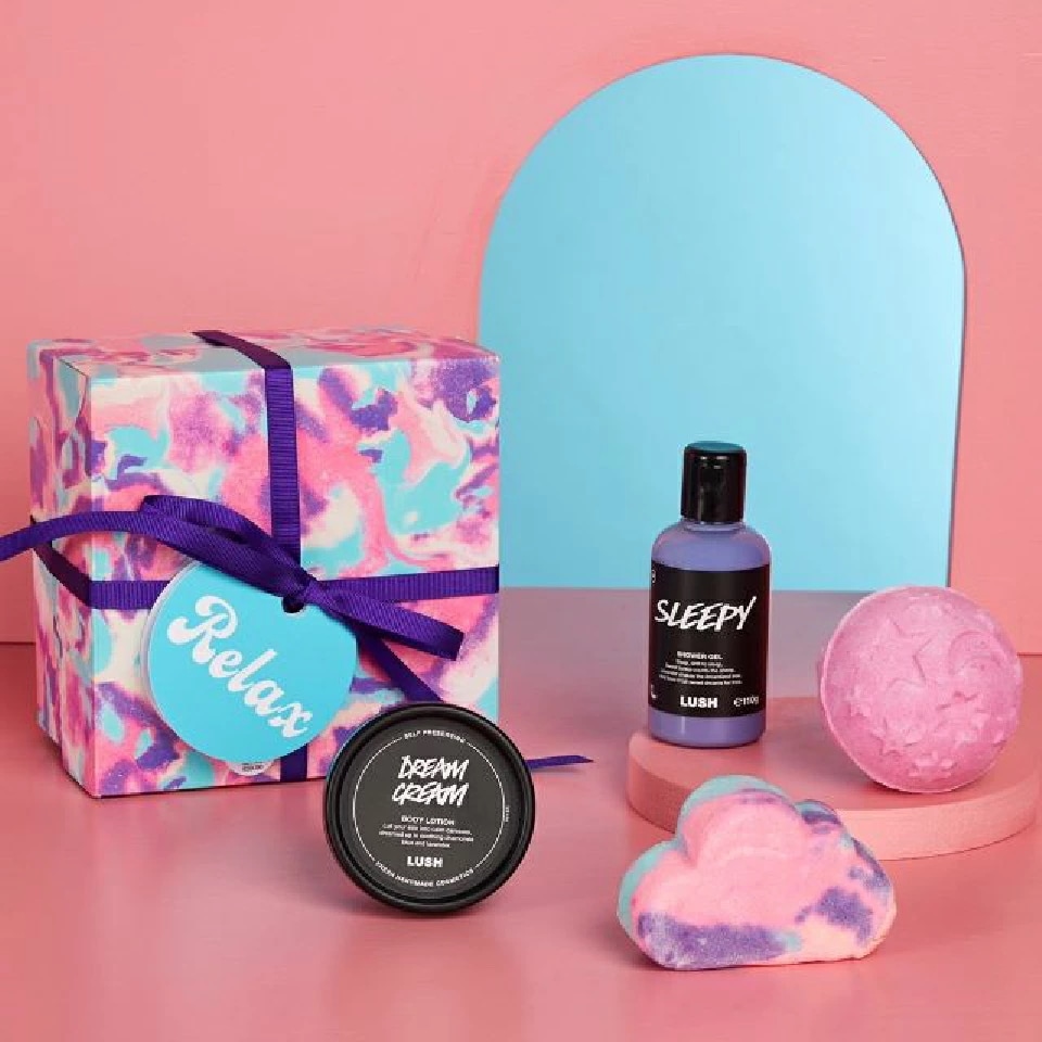 Qoo10] LUSH リラックス ギフトセット 入浴剤 ボディ
