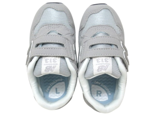 ニューバランス IO313 TA2/GRAY ベルクロスニーカー 幼児 ベビー キッズ 靴 ニューバランス IO313 TA2/GRAY ベルクロスニーカー 幼児 ベビー キッズ 靴