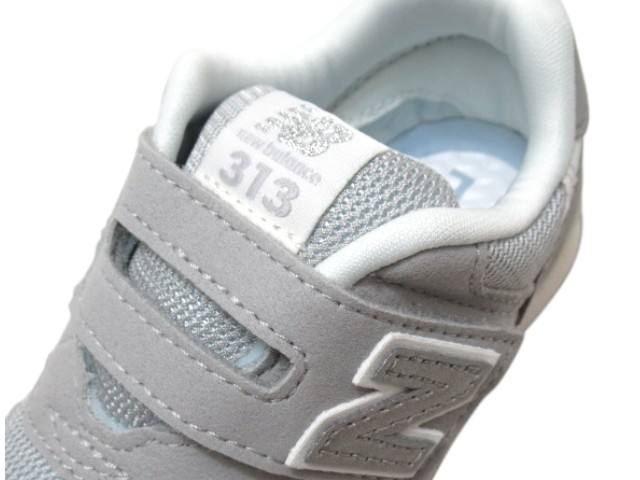 ニューバランス IO313 TA2/GRAY ベルクロスニーカー 幼児 ベビー キッズ 靴 ニューバランス IO313 TA2/GRAY ベルクロスニーカー 幼児 ベビー キッズ 靴