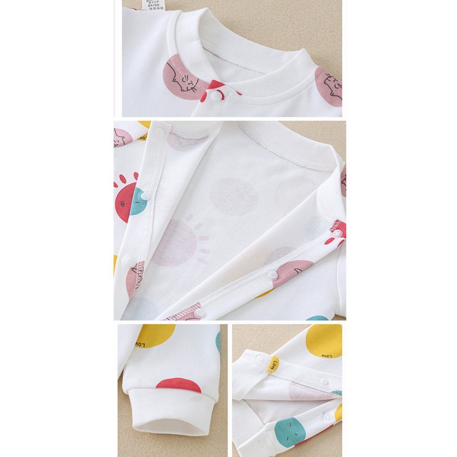 ベビー服 女の子 男の子 長袖 春 秋冬 キッズ服 66 73 80 90cm カバーオール ロンパ ロンパース