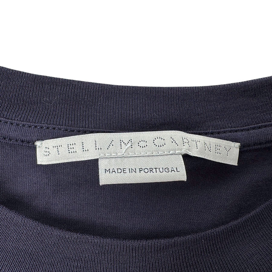 ステラマッカートニー Stella McCartney 半袖Tシャツ コットン ネイビー レディース z4609 ステラマッカートニー Stella McCartney 半袖Tシャツ コットン ネイビー レディース z4609