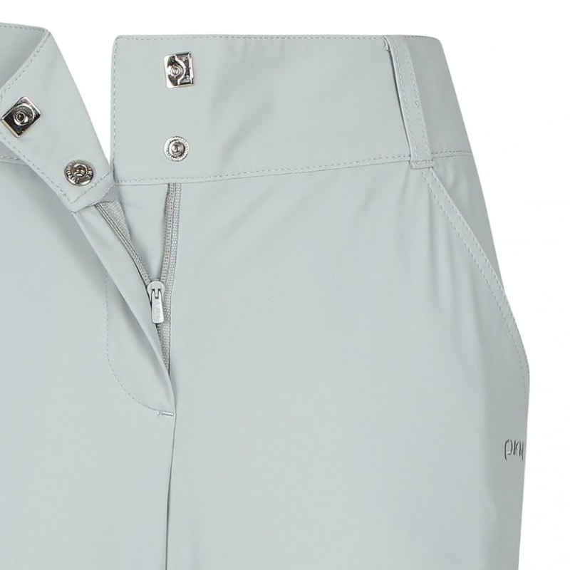 [ping] レディースサイドテープボタンスプリットジョガーパンツ