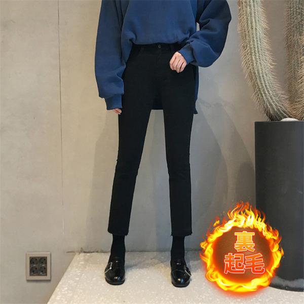 デニムパンツレディースデニムパンツハイウエスト防寒厚裏ボア裏起毛ストレッチゆったり九分丈チノパンジーンズ脚カジュアル体型カバー デニムパンツレディースデニムパンツハイウエスト防寒厚裏ボア裏起毛ストレッチゆったり九分丈チノパンジーンズ脚カジュアル体型カバー